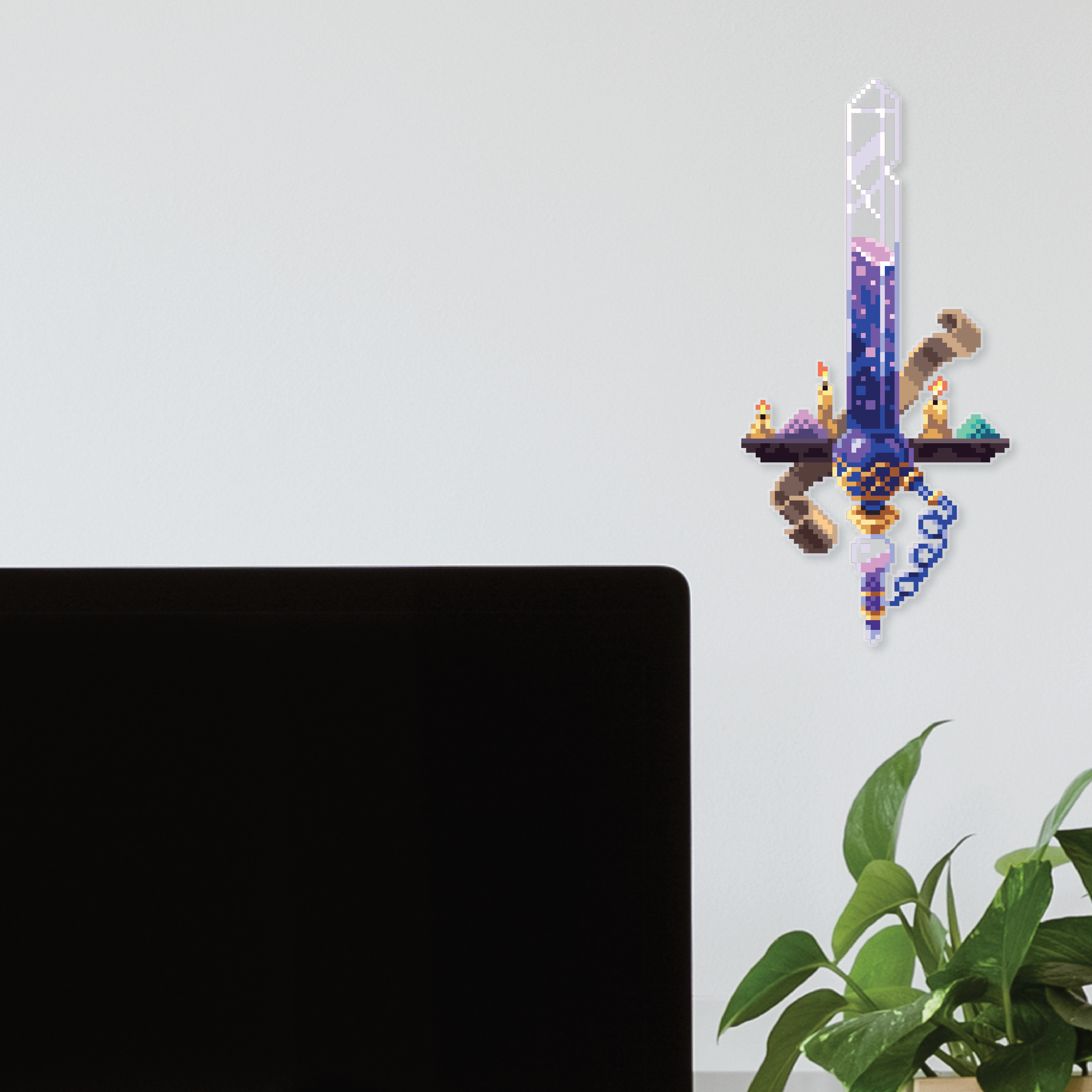 Alchemy Sword Acrylic Wall Art