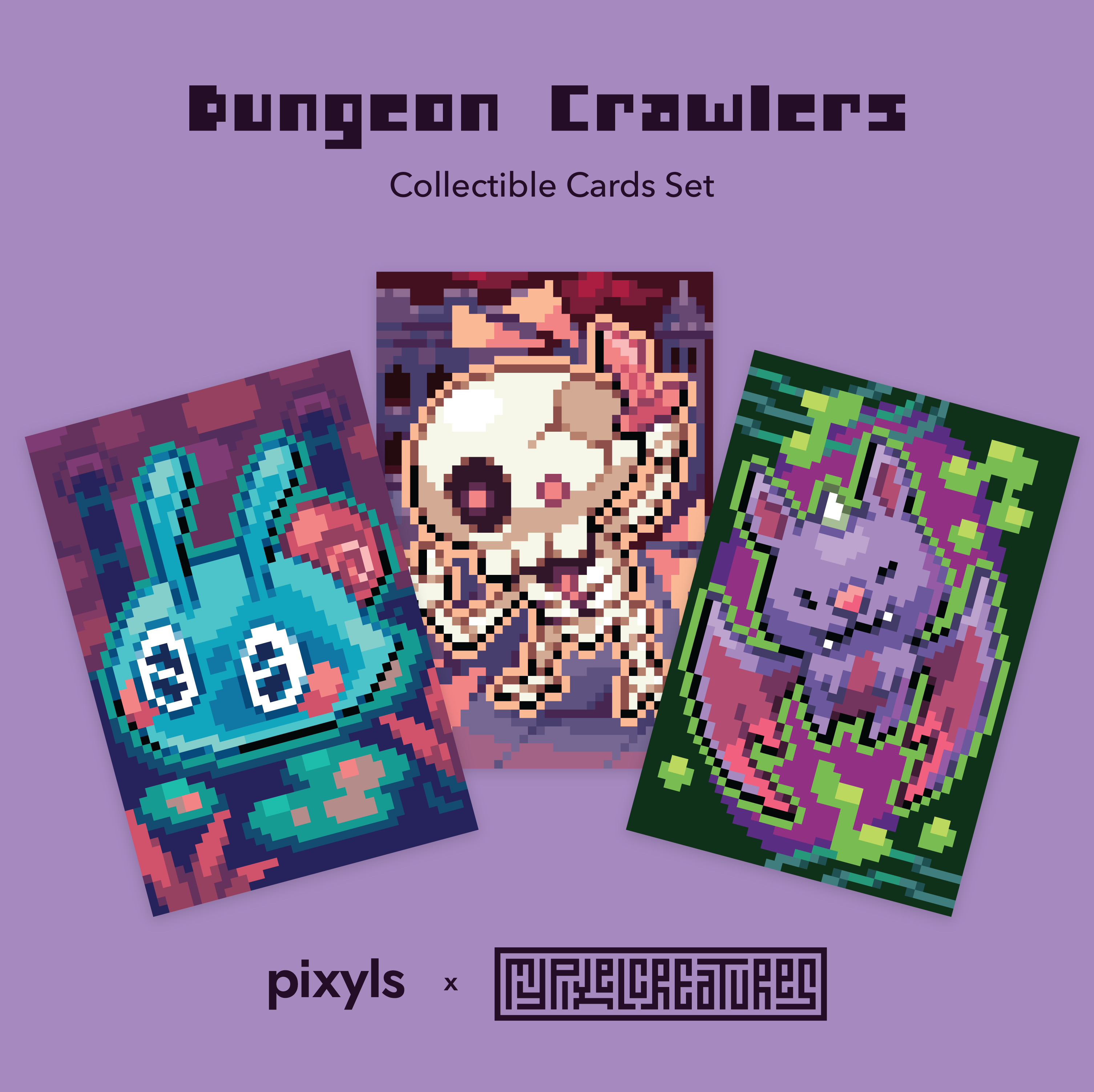 Pixyls MyPixelCreatures Collectible Cards Bundle Volume 1