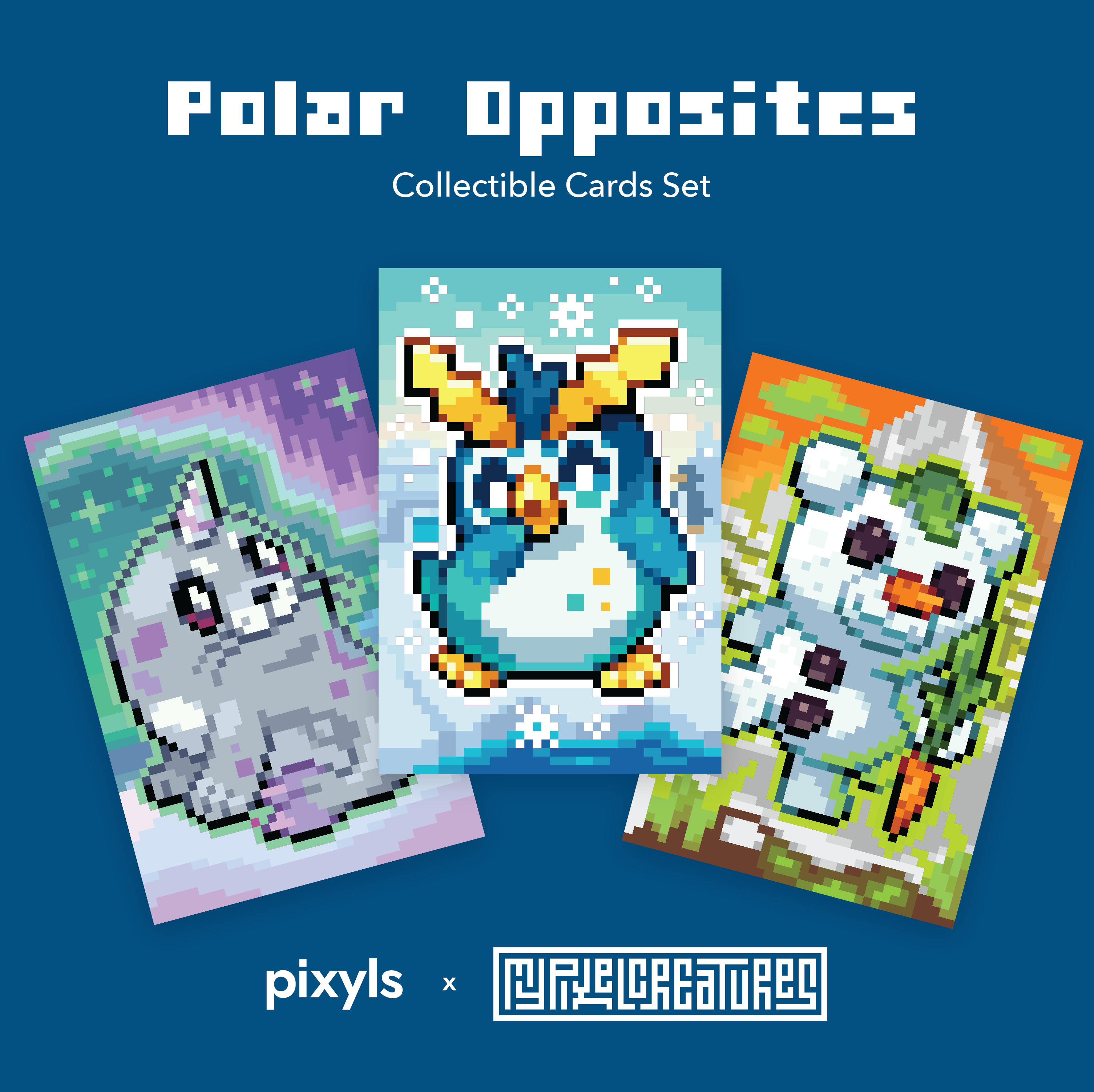 Pixyls MyPixelCreatures Collectible Cards Bundle Volume 1