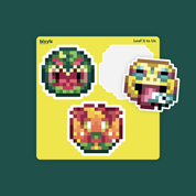 Bixyls Sticker Sheet Bundle