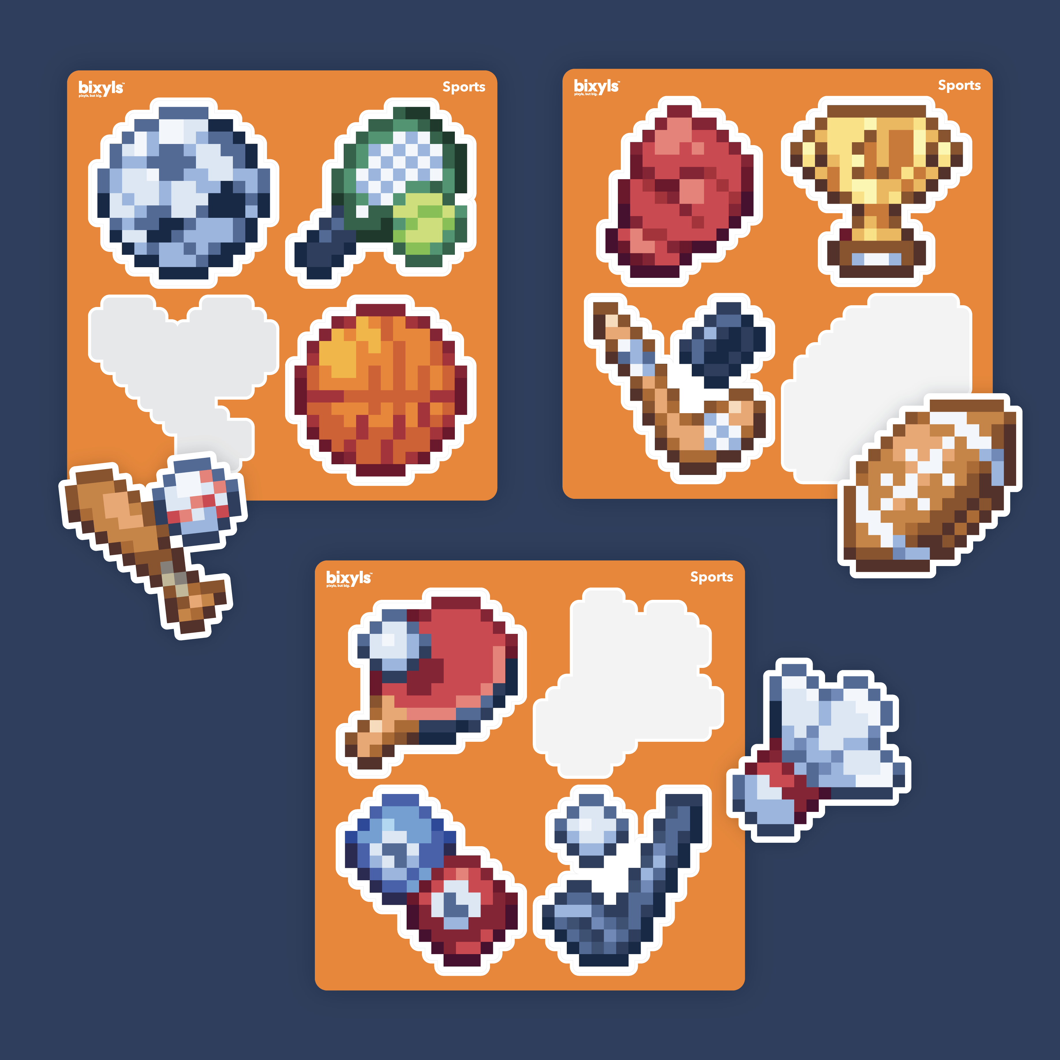 Bixyls Sticker Sheet Bundle