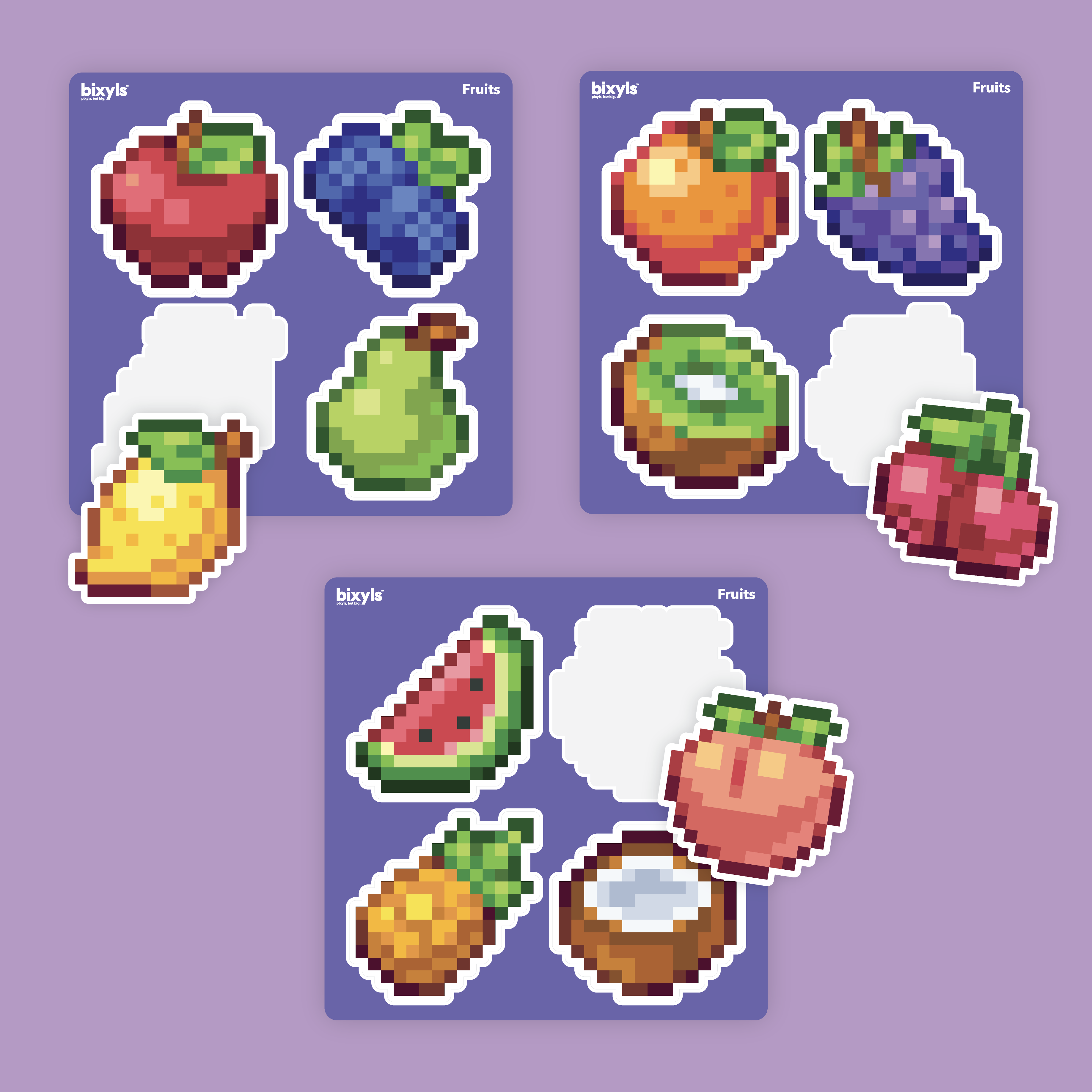 Bixyls Sticker Sheet Bundle