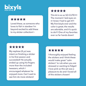 Stardew Valley Fish Bixyls Sticker Sheet