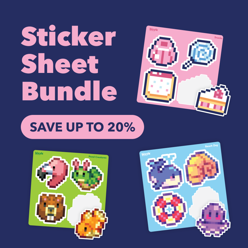 Bixyls Sticker Sheet Bundle