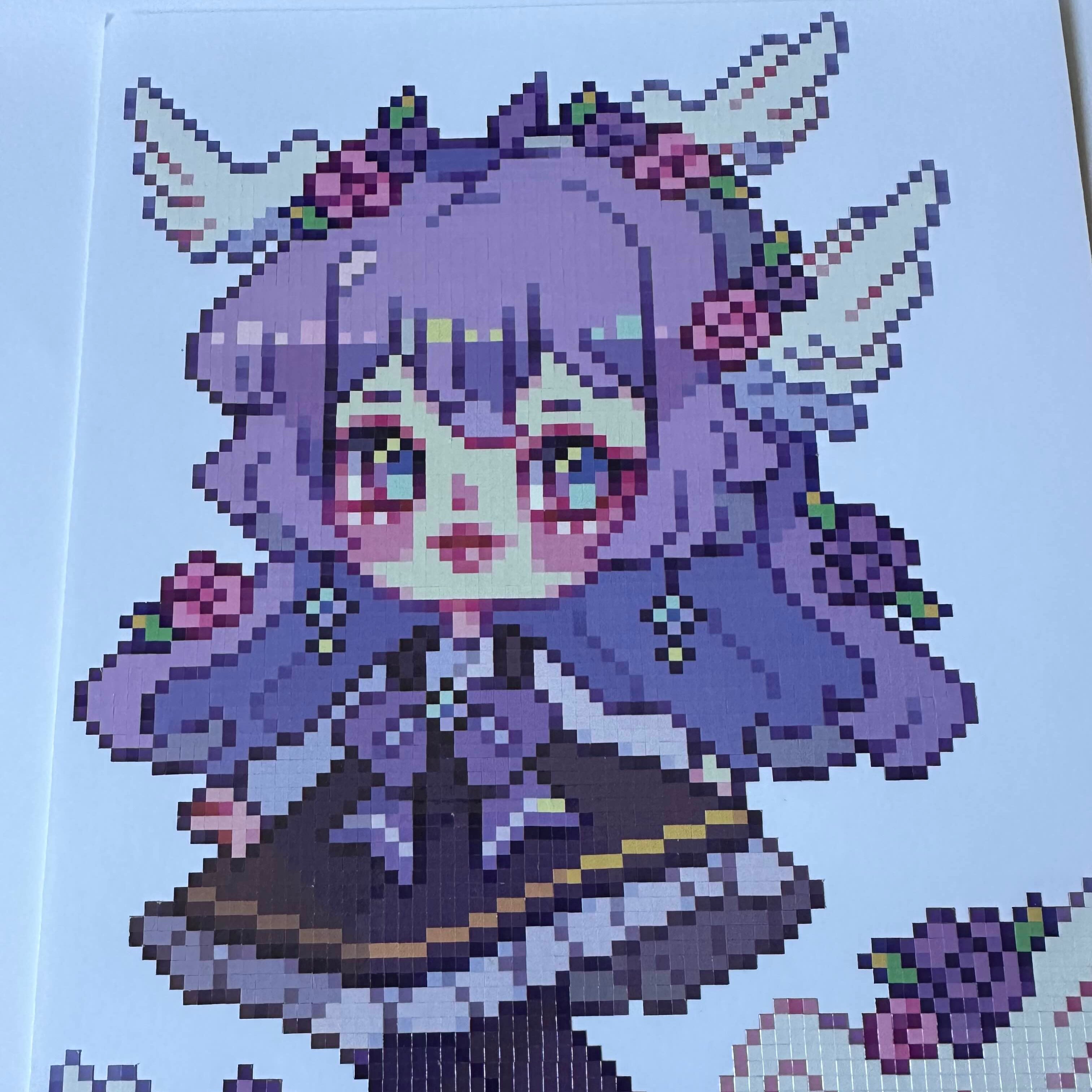 Purple Angel Canvas