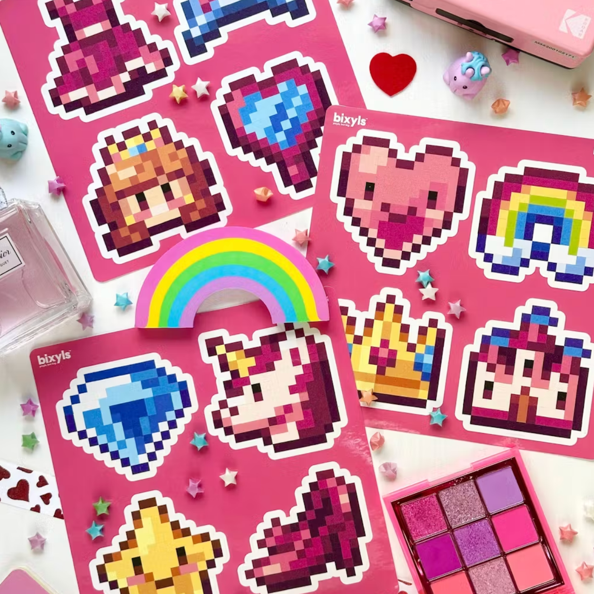 Premium Pixel Stickers