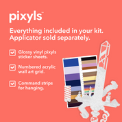 Pixyls Acrylic Wall Art Bundle