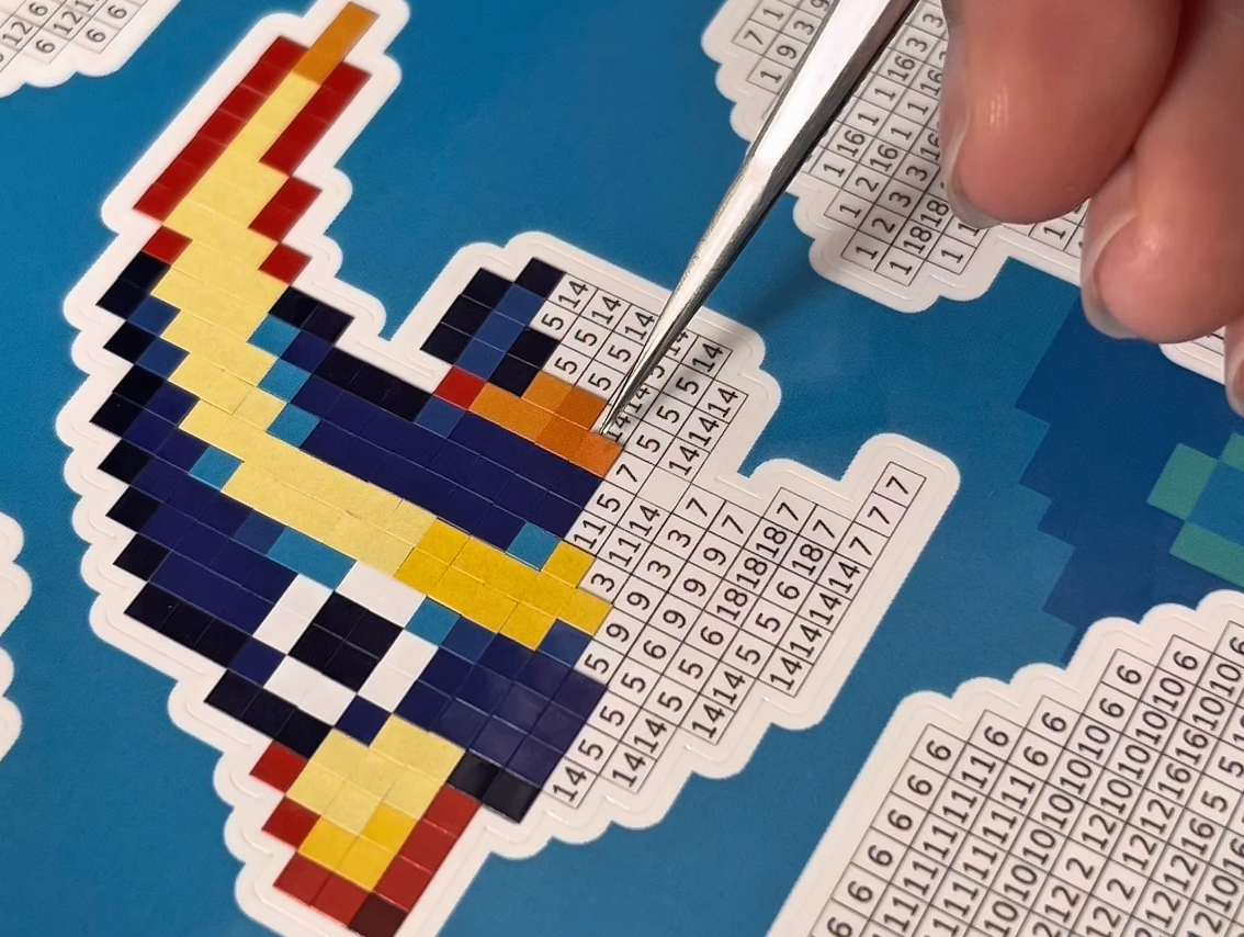 Why Sticker By Number Crafts Are Weirdly Good For Anxious Brains