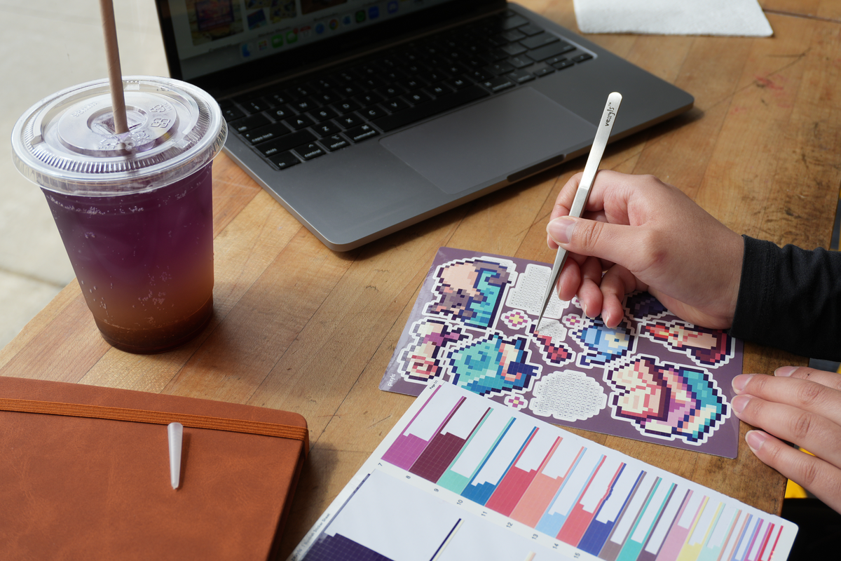 Pixyls | Premium Sticker by Numbers Craft Kit