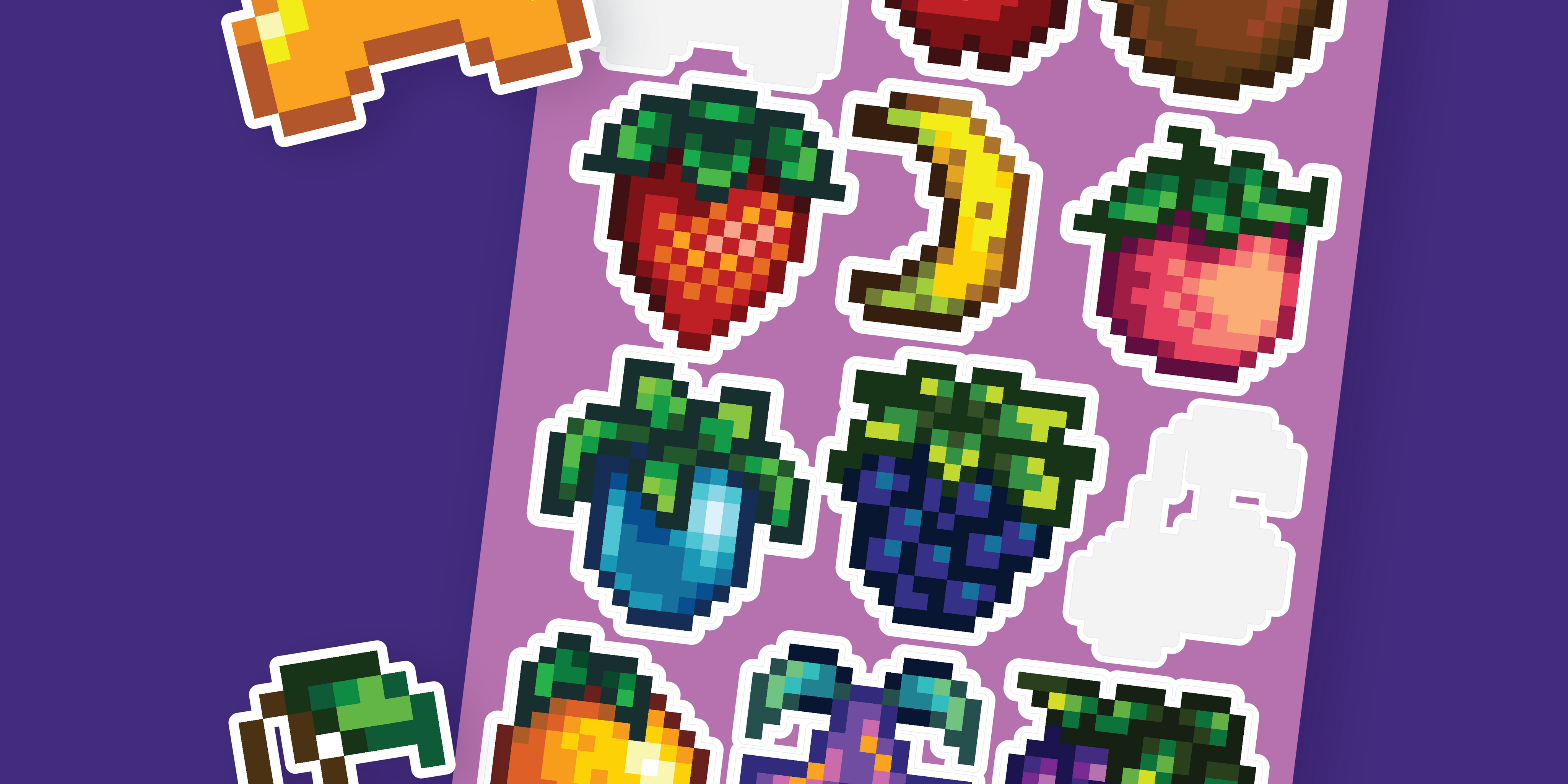 Stardew Valley Sticker Sheets