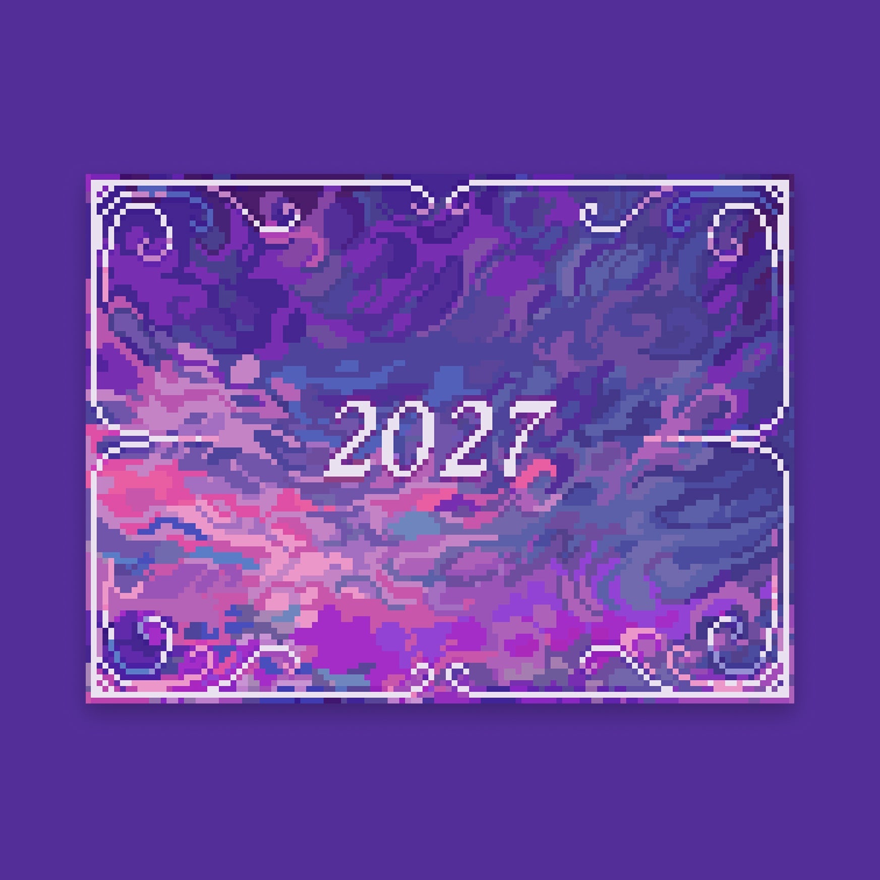 Pixyls x Hexh 2027 Desk Calendar