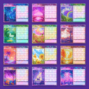 Pixyls x Hexh 2027 Desk Calendar