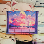 Pink Clouds Canvas