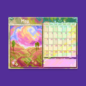 Pixyls x Hexh 2027 Desk Calendar