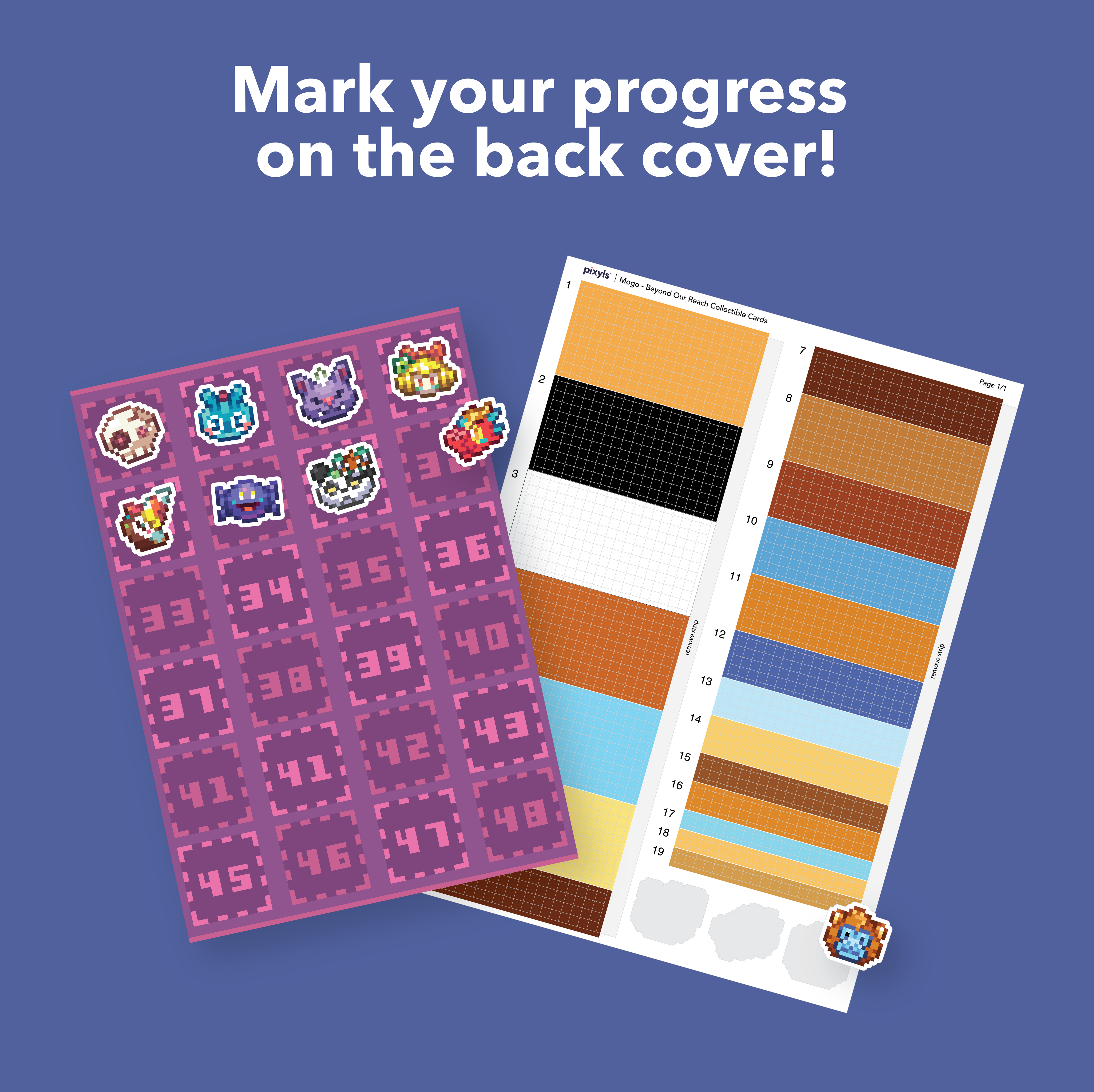 MyPixelCreatures Collectible Card Album