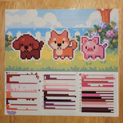 Garden Animals Sticker Sheet