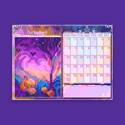 Pixyls x Hexh 2027 Desk Calendar