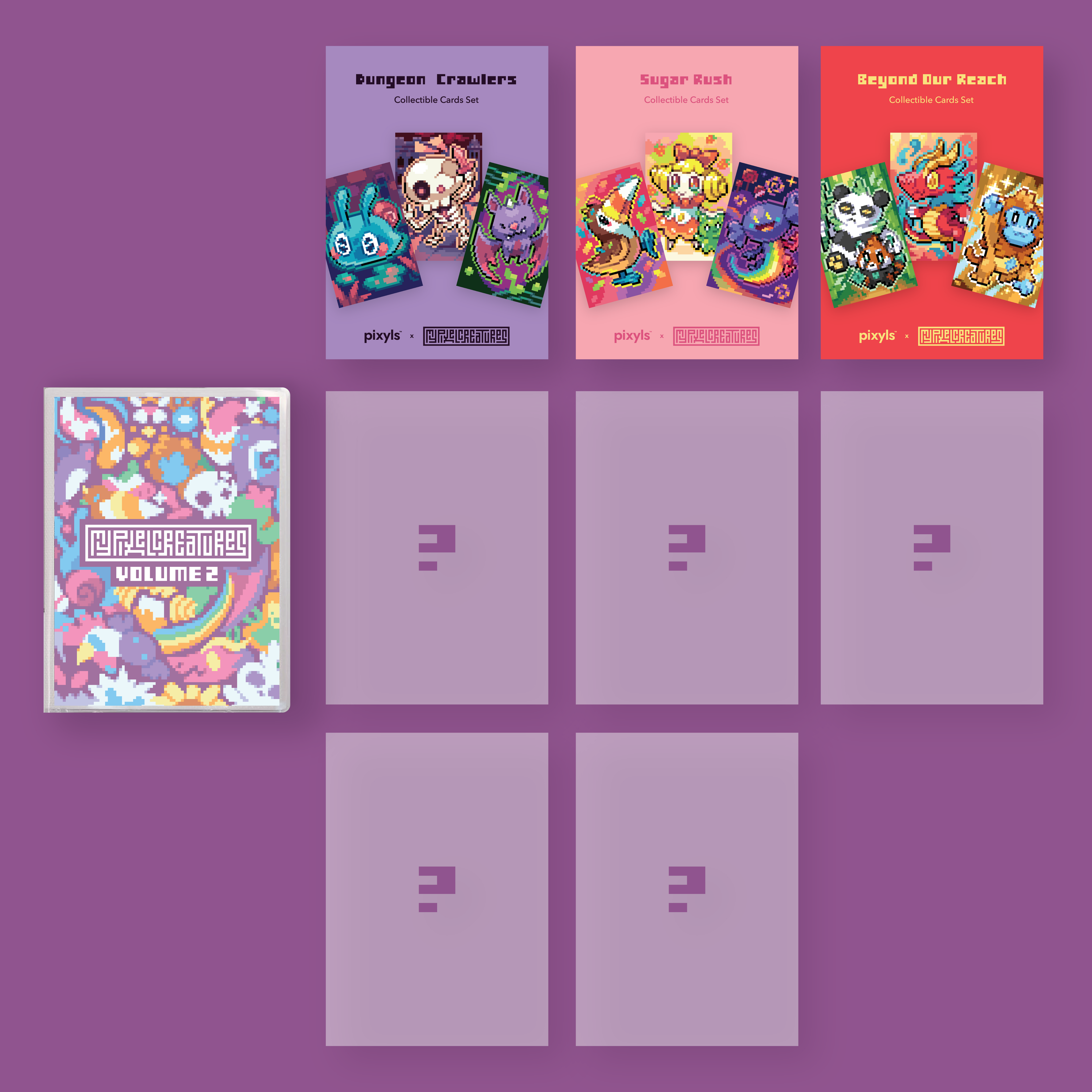 MyPixelCreatures Collectible Card Album