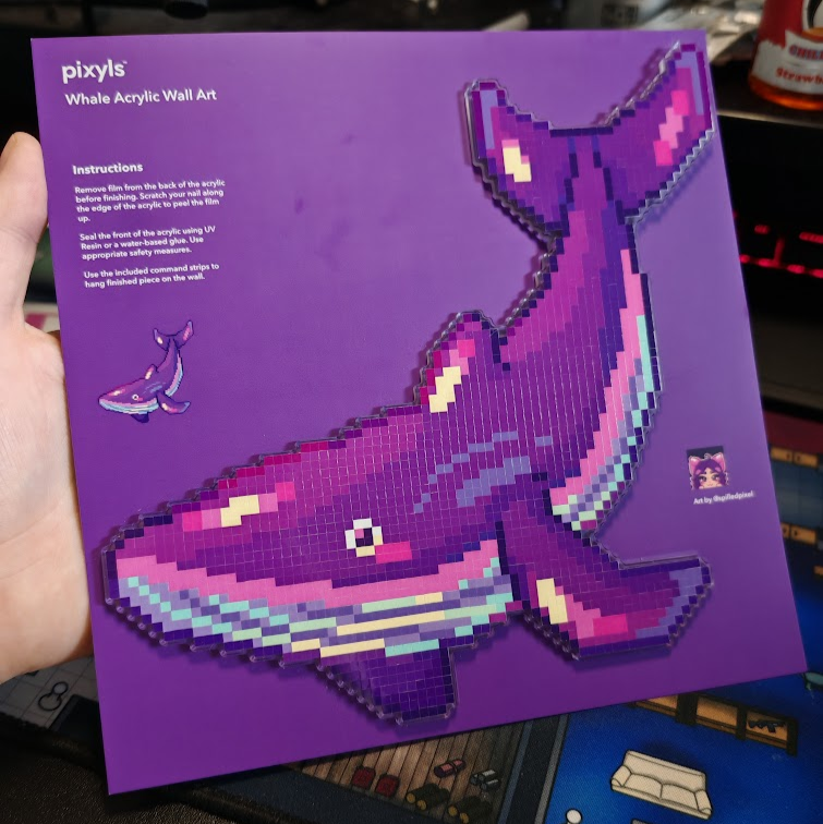 Whale Acrylic Wall Art
