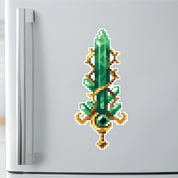 Emerald Sword Magnet