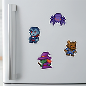 Monster Mini Magnets