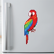 Red Macaw Magnet