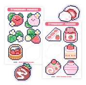 Strawberry Paradise Sticker Sheet