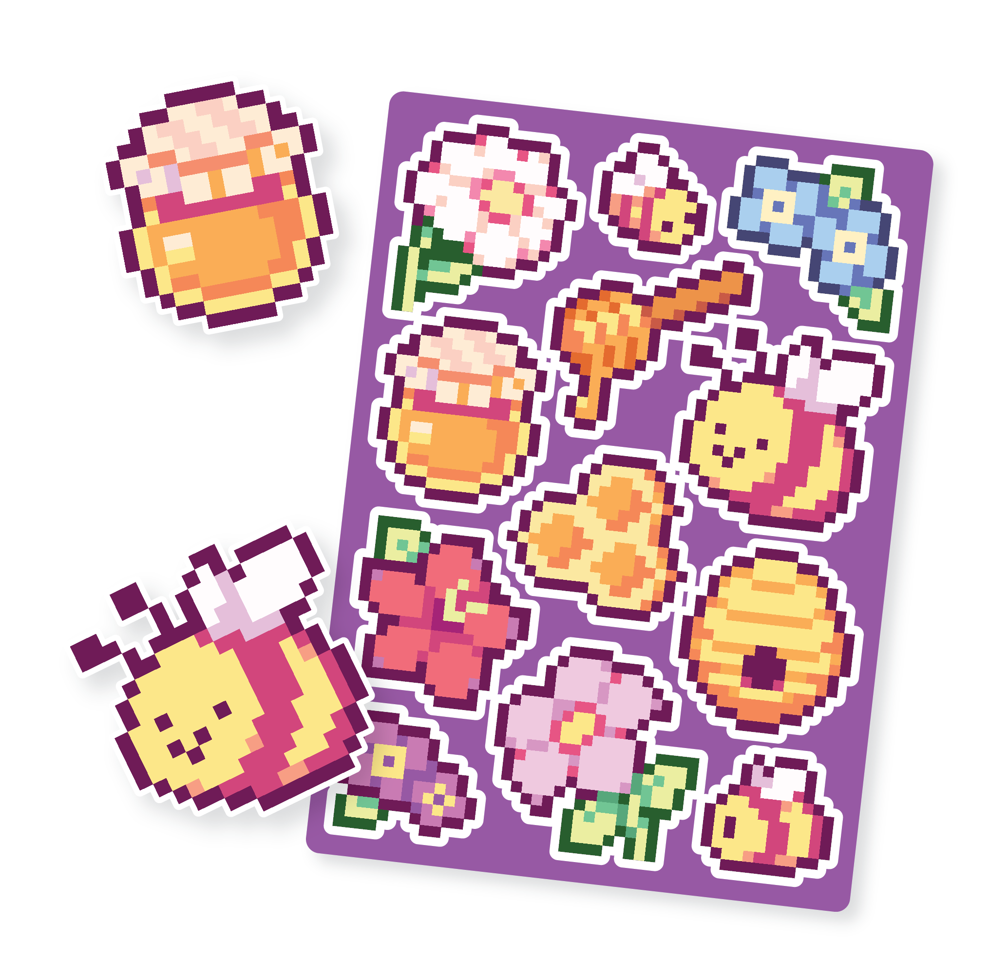 Honey Bees Sticker Sheet