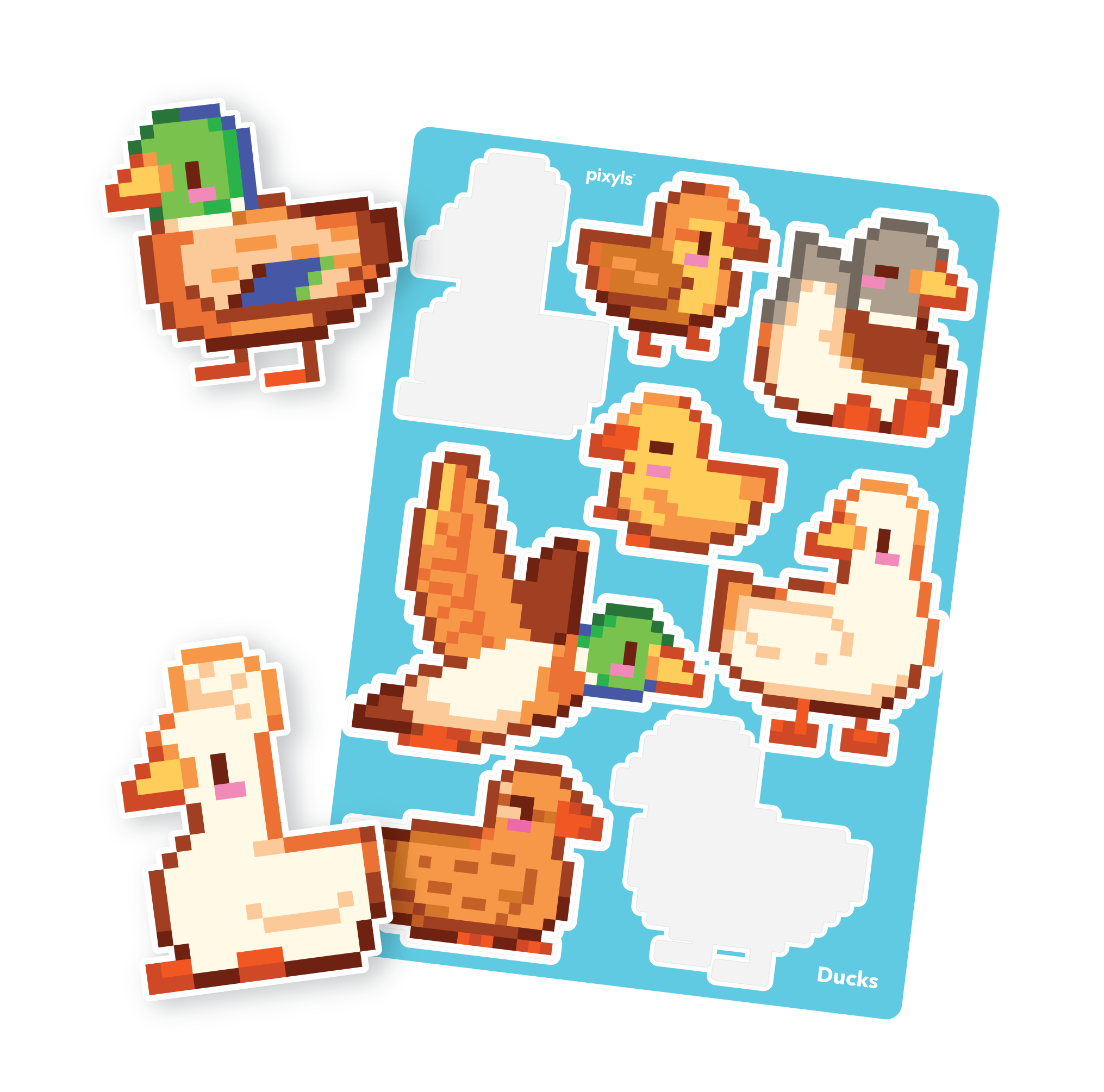 Ducks Sticker Sheet