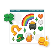 It's Your Lucky Day! Sticker Sheet