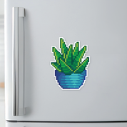 Snake Plant Magnet