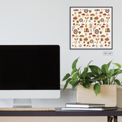 Cozy Vintage Autumn Canvas