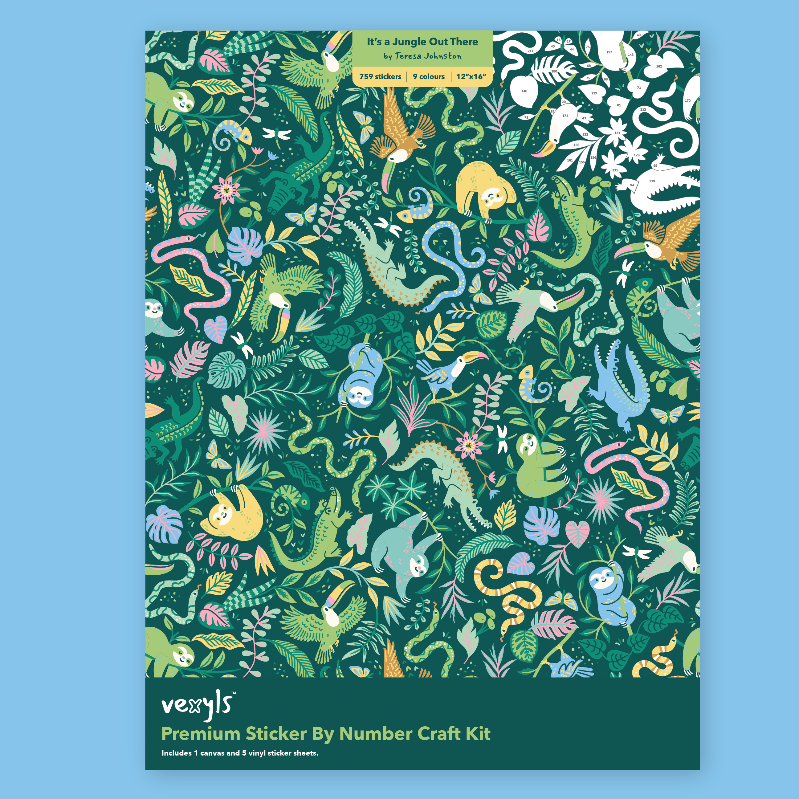 Its a Jungle Out There Canvas