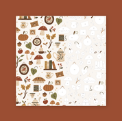 Cozy Vintage Autumn Canvas