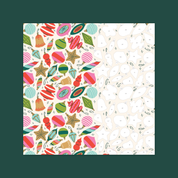 Vintage Christmas Ornaments Canvas