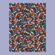 Night Foxes Canvas
