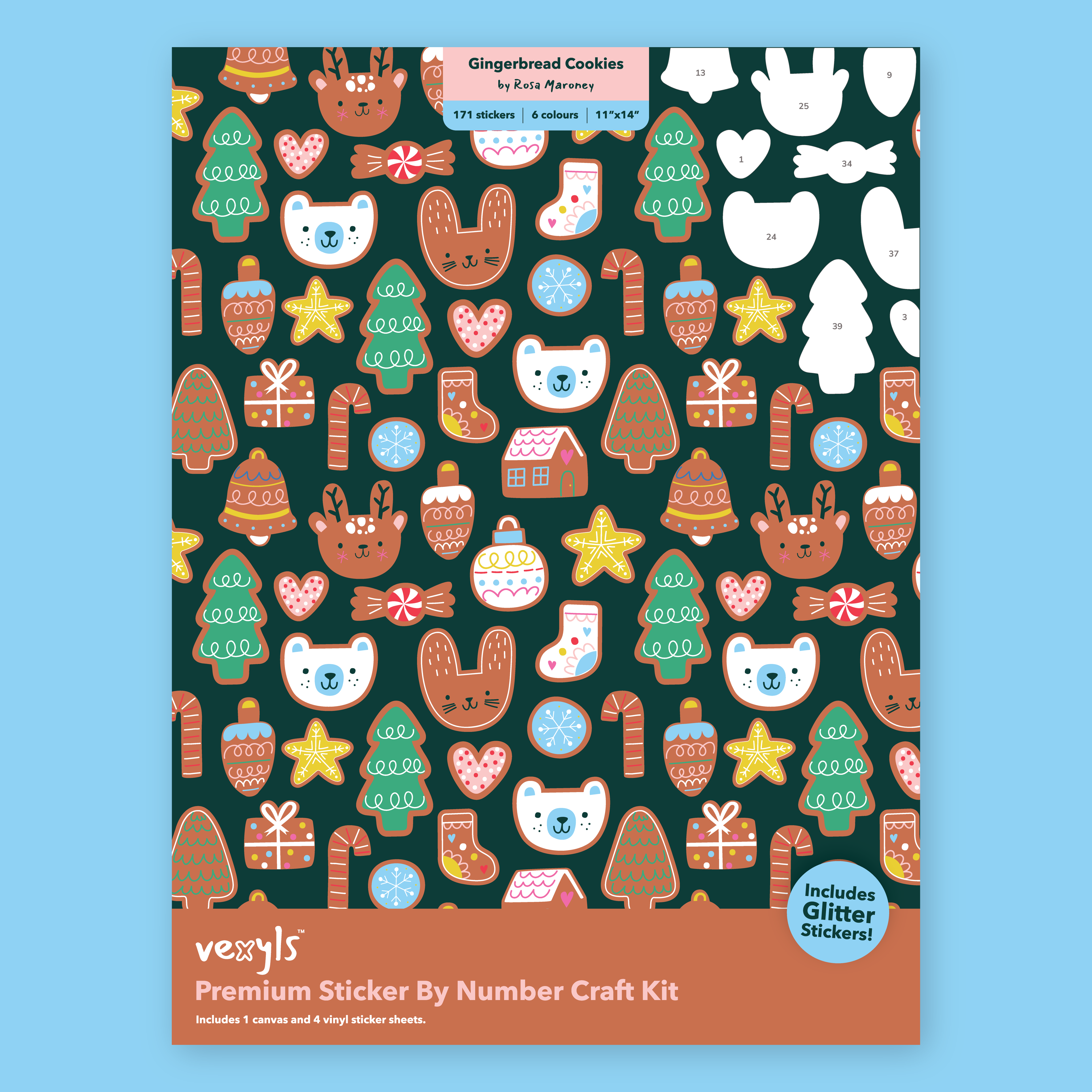 Gingerbread Cookies Canvas