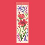 Spring Flowers Bookmark