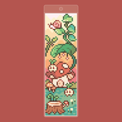 Cozy Mushroom Forest Bookmark