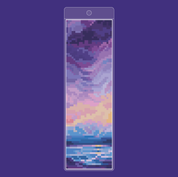 Amethyst Sunset Bookmark