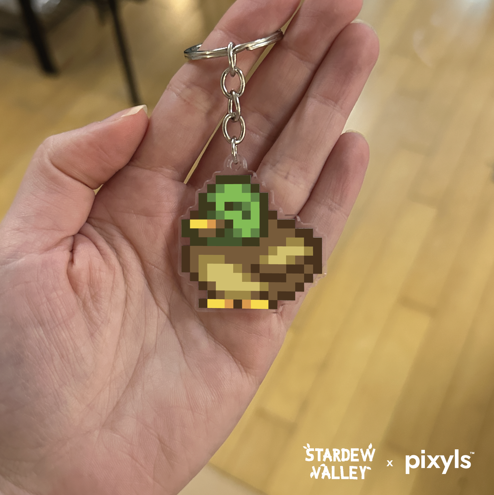 Stardew Valley Chicken and Duck Keychain Set