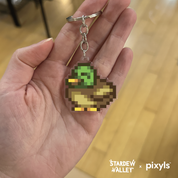 Stardew Valley Chicken and Duck Keychain Set