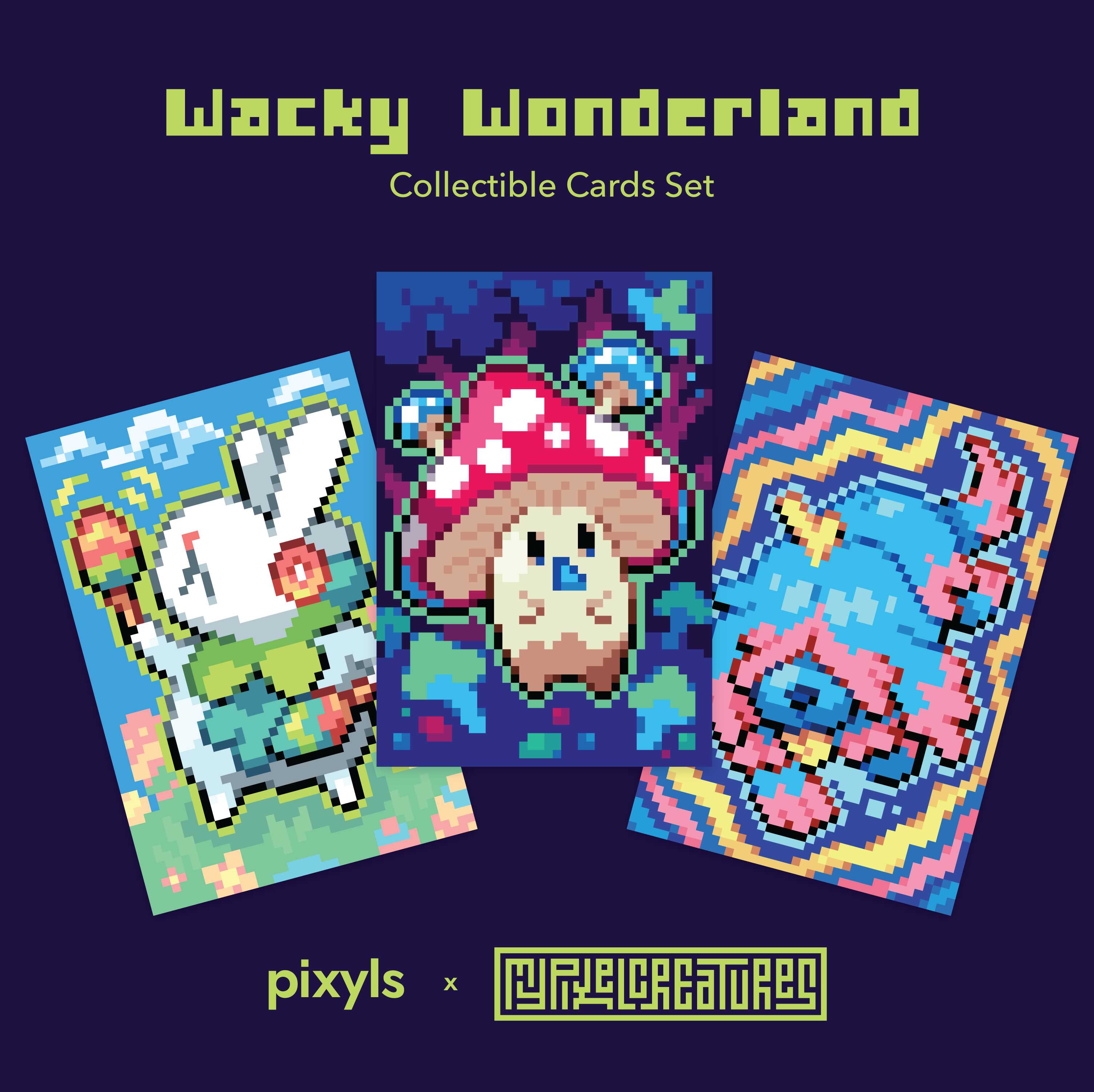 Wacky Wonderland Collectible Cards