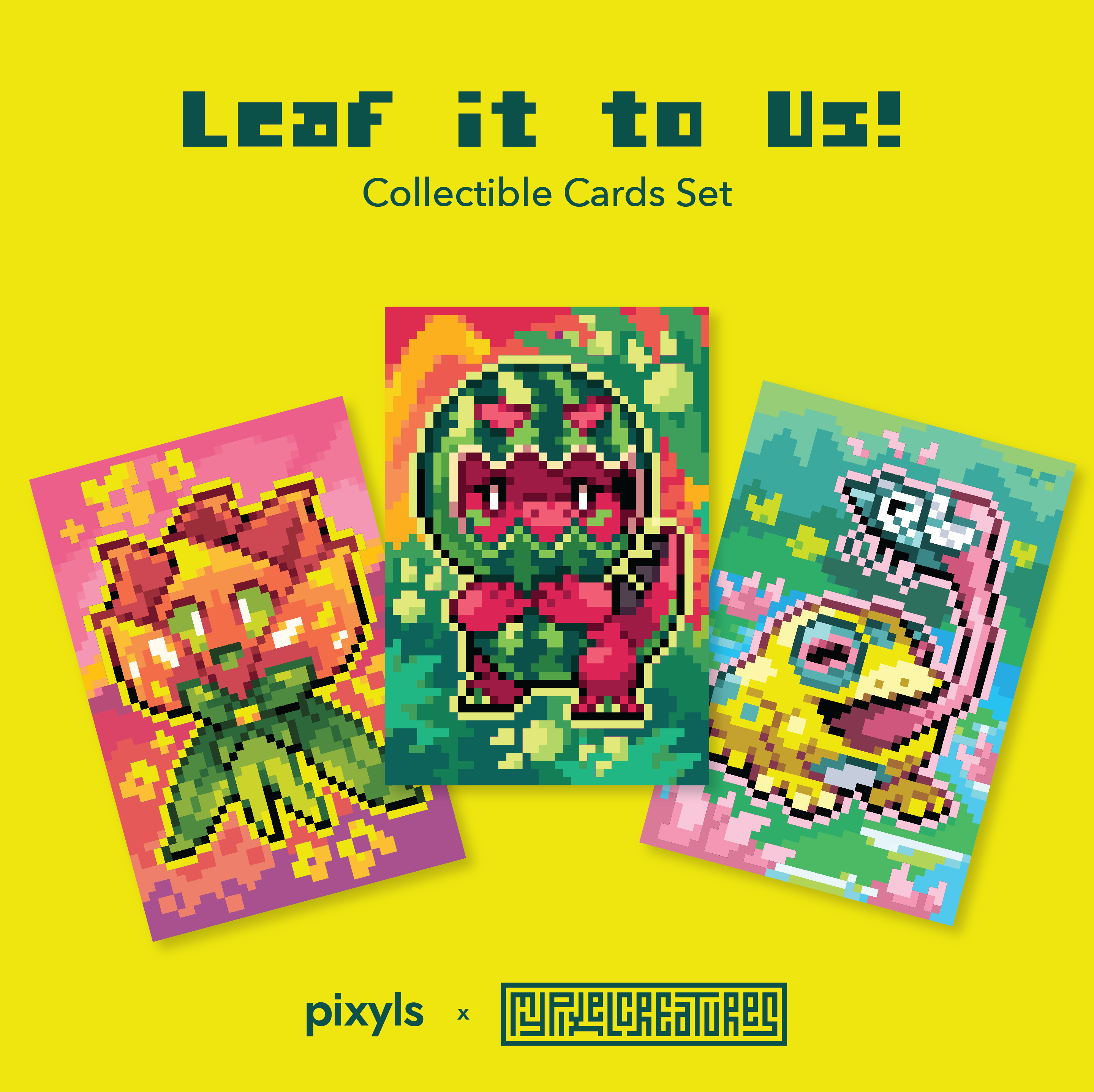 MyPixelCreatures Collectible Cards Volume 1 Bundle