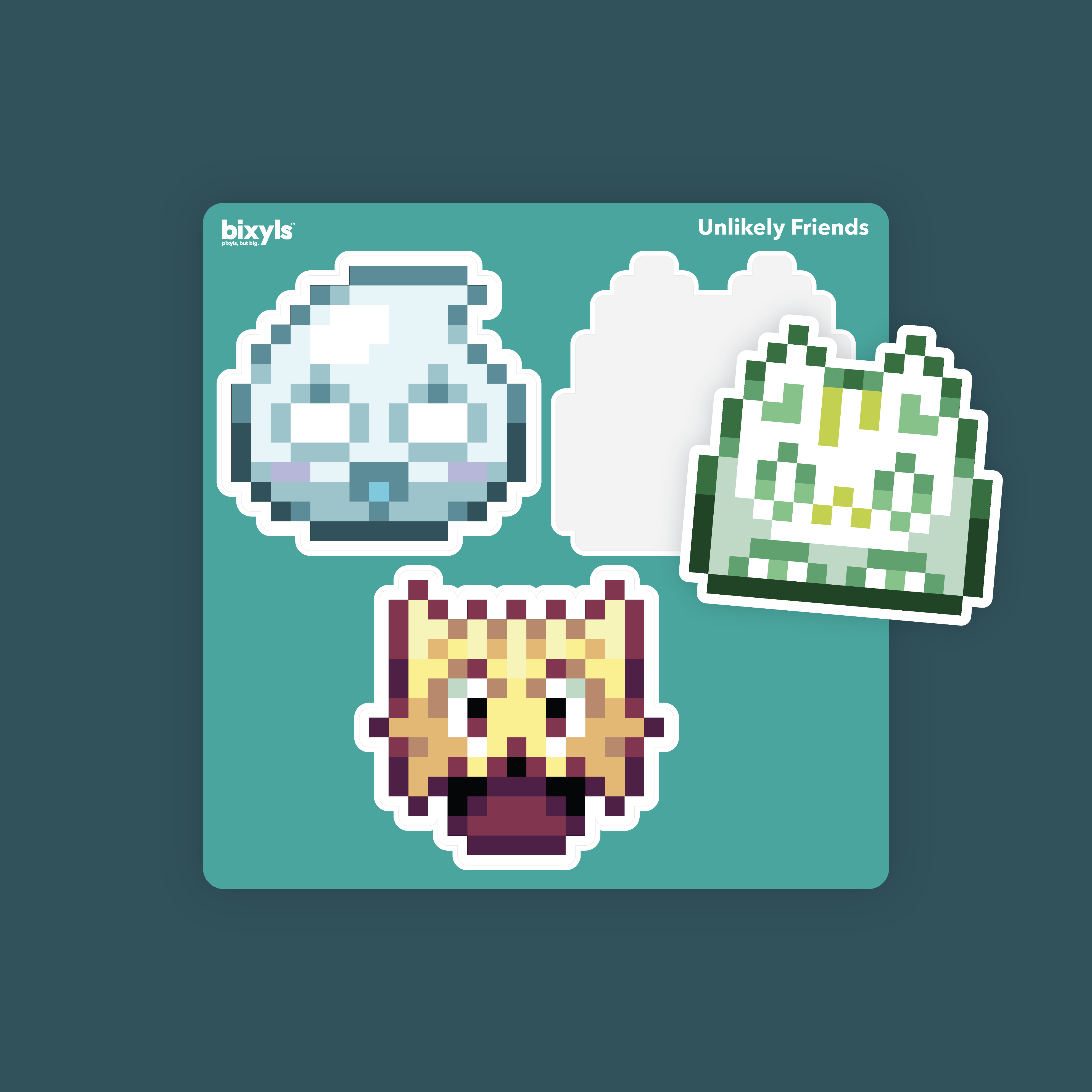 Unlikely Friends Sticker Sheet