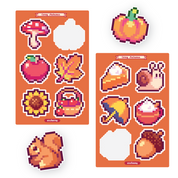 Cozy Autumn Sticker Sheet