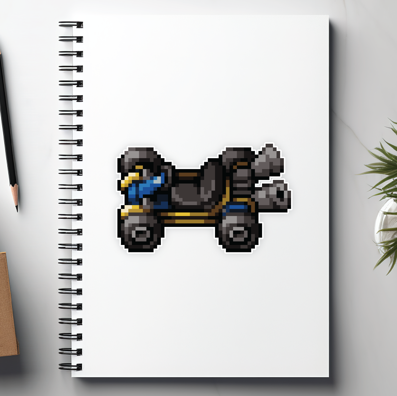 Go Kart Sticker
