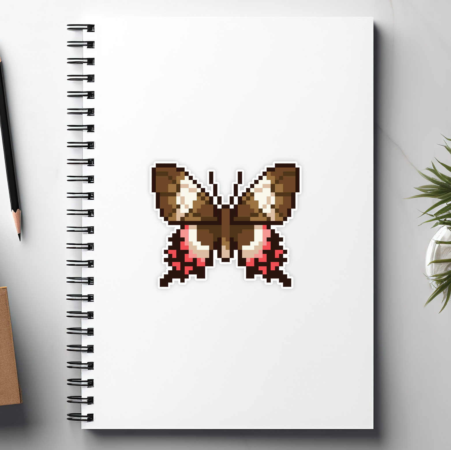 Paridesascanius Butterfly Sticker