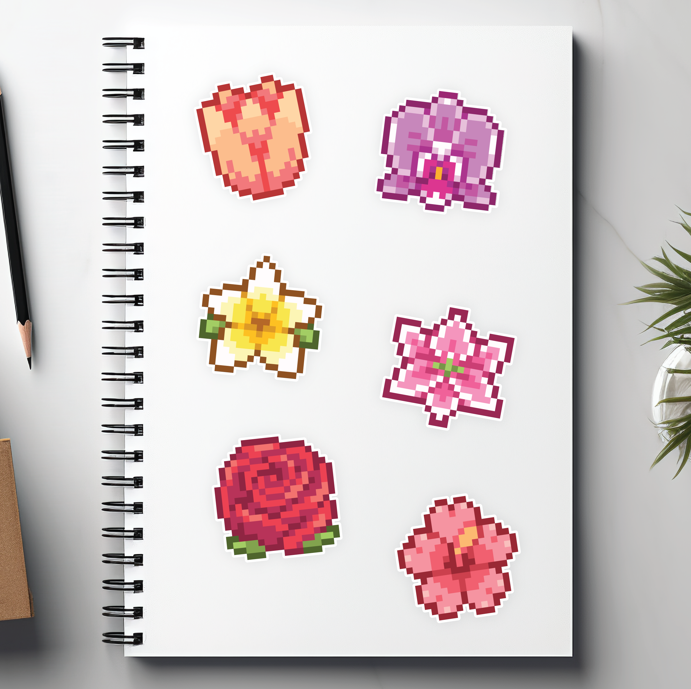 Flower Stickers