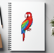 Red Macaw Sticker